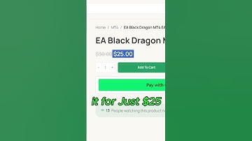 EA Black Dragom EA MT4  #automatedtrading #forexsoftware #money #trading #ea99store #forextrading