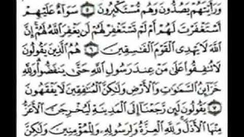 سورة المنافقون   الشيخ علي الجعفري العنزي