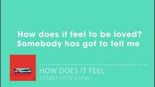 Samm Henshaw - How Does It Feel (Lyrics)