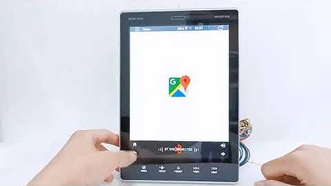 Tesla Style Model Android Radio Touch Screen Display 9.5 Inch 2Din Universal #carmusic#car#caraudio