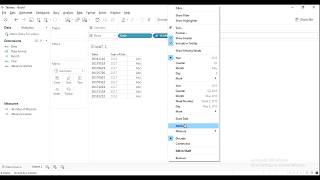 Tableau -  String or integer to date format without using dateparse || Left MID Right functions