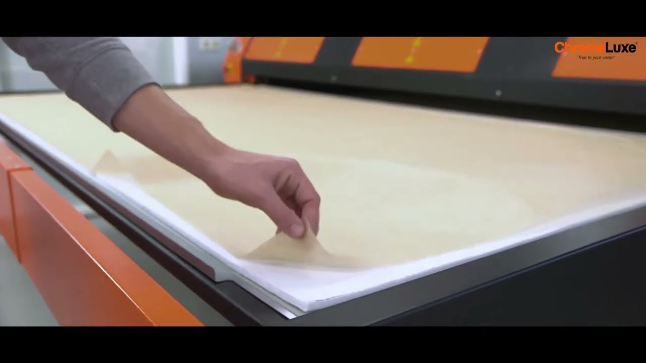 Metal Printmaking ChromaLuxe Metal Prints Sublimation Process - YouTube