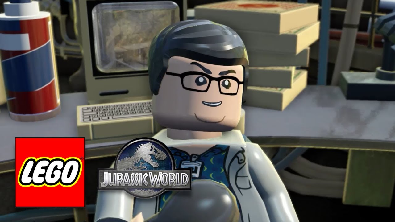 lego-jurassic-world-all-dennis-nedry-scenes-youtube