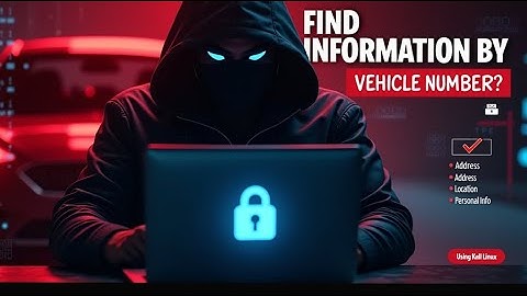 How to find information by vehicle number ( education purpose only)