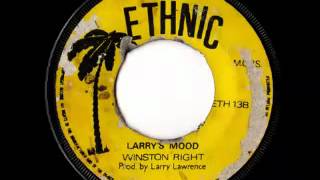 WINSTON WRIGHT - Larry&#39;s mood (1974 Ethnic Uk press)
