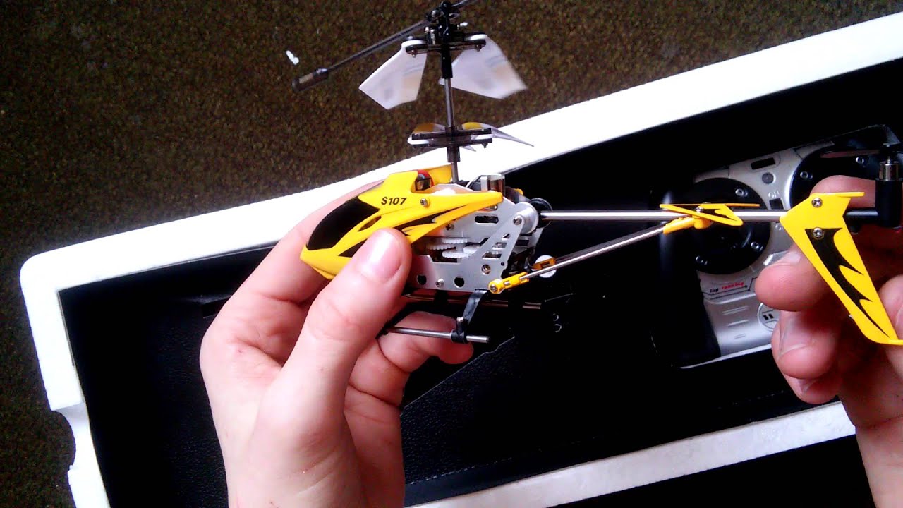 Роcпоковка посылки из Китая. Вертолёт Syma S107G.