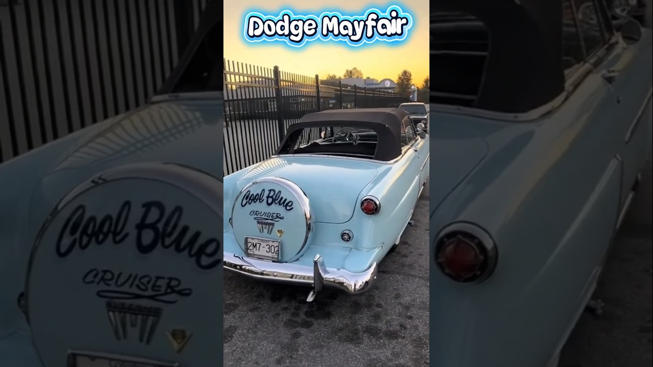 Dodge Mayfair: The Classic Cruiser That Made Waves in the '50s!