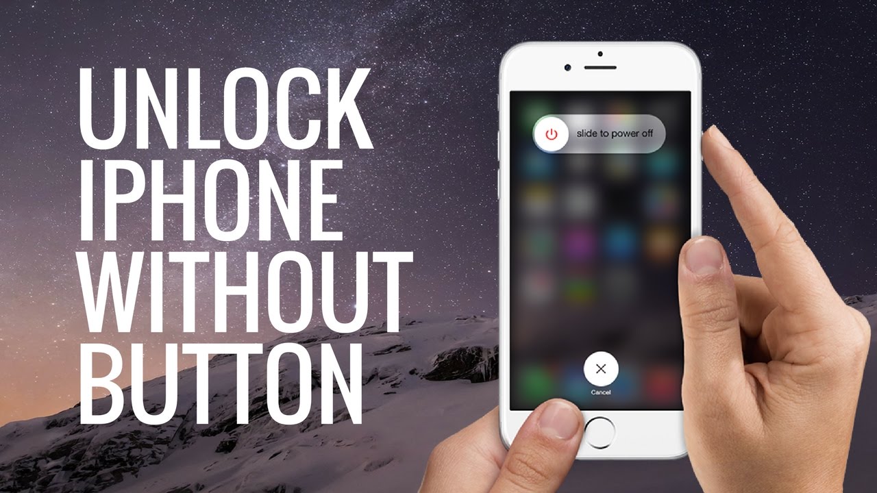 How do you unlock an iPhone without pressing it?