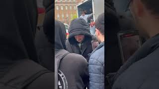 Andrew Lincoln meets fans on the set of TWD: Rick & Michonne Andrew Lincoln meets fans on the set of TWD: Rick & Michonne