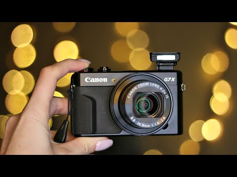 Video: Canon PowerShot G7 X Mark II Nodrošina Jutīgumu Uz Punktiem Un Attēliem