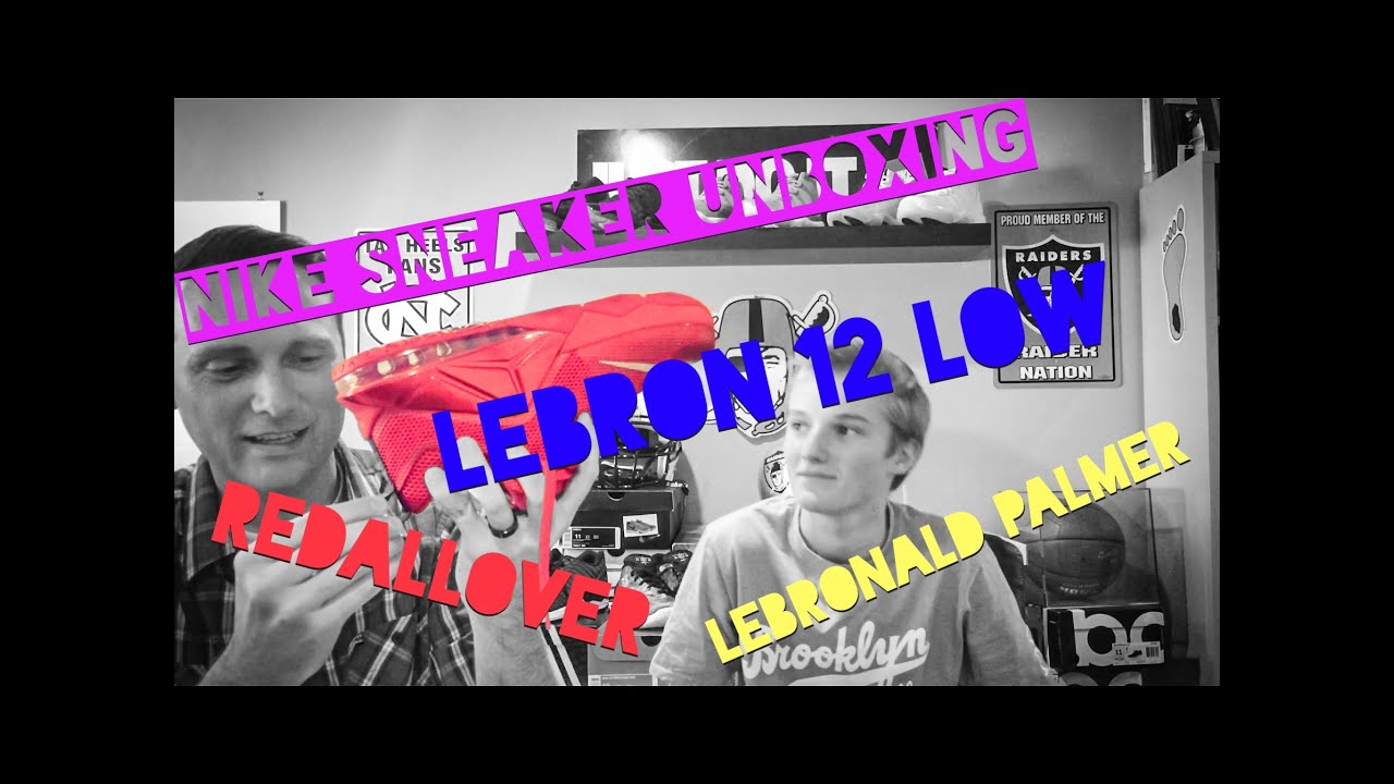 NIKE SNEAKER UNBOXING Part 1- LEBRON XII LOW