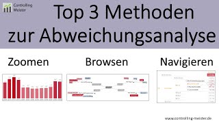 Die Top 3 Methoden Zur Abweichungsanalyse