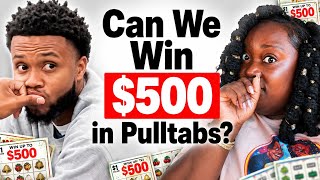 Vanguard ⚡Flash Bonus⚡: 🍀Can we win $500 in Pulltabs🍀 #bingo #pulltabs #flash #mrandmrsbingo