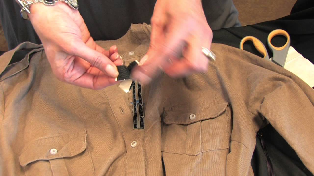 Velcro and Hidden Pockets DIY - Stop pick-pocketing and loss