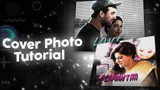 Simple cover photo tutorial | alightmotion | Mega Overlayer pack screenshot 2