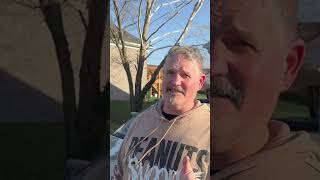 Driveway fun or just an idiot having fun.
