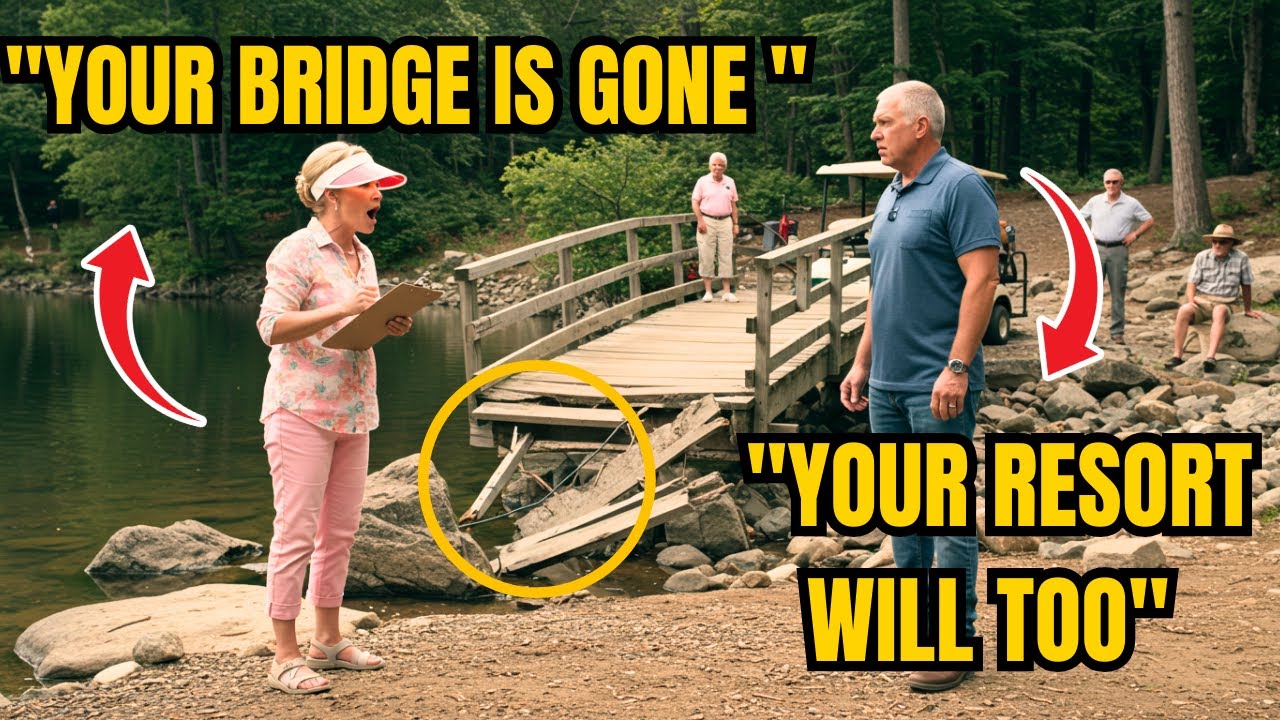 HOA Karen Destroyed My Lake Bridge  -  So I Opened the Dam and Drained Their $4M Resort!