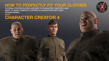 How to Fit Perfectly Cloth with Character Creator 4