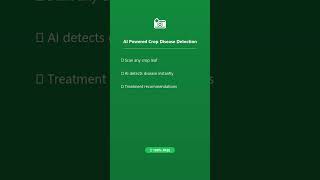 📸 Crop Disease Scanner — KisanMitra Farming App #Shorts