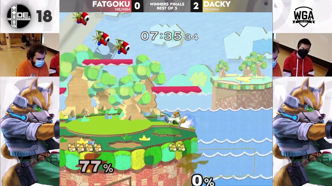Domino Effect 18 - FatGoku(Fox) vs Dacky(Fox) - Winners Finals