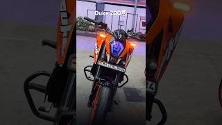 Bs4 Duke 200 custom headlight📈❤️#duke200 #acrylicdrl #rgb #customheadlight #ktm #acrylic #ktmduke