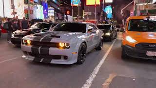 Brought the hellcats to Times Square￼ 🗽