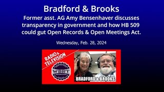 B&B Feb 28 - Amy Bensenhaver Open Records Open Meetings