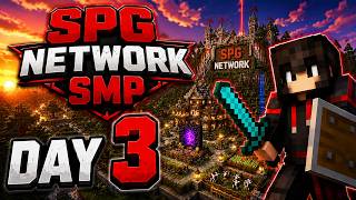 Minecraft SPG Network SMP Day 3 | Base Disaster | #minecraft #manhunt