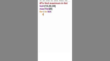 How to find maximum number in list in Python?