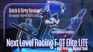 The ONLY Next Level Racing F-GT ELITE LITE Review on Youtube??