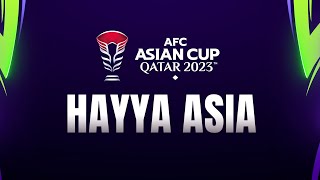 #AsianCup2023 | Slogan Reveal  - Hayya Asia