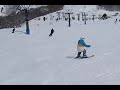 足を揃えて滑れるようになりました＠9歳のスキー