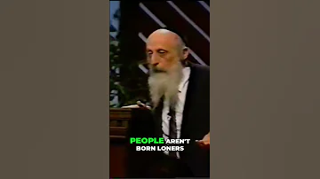 Why Are People Afraid Of Being Alone Dr Abraham Twerski 
