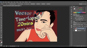 VEXEL AND VECTOR ART TIME-LAPSE  ON PHOTOSHOP CS6
