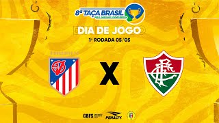 Taça Brasil Sub13 Masc. Especial | A. E. Vingadores x Fluminense Football Club | 1ª Rodada | Ao Vivo