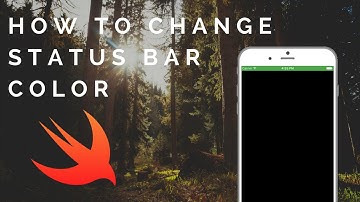 HOW TO CHANGE STATUS BAR COLOR || HOW TO HIDE THE STATUS BAR