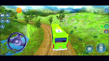 Bus Driving Simulator 2023 Bus Game Offroad Bus Game Hills Road Bus Game Game
