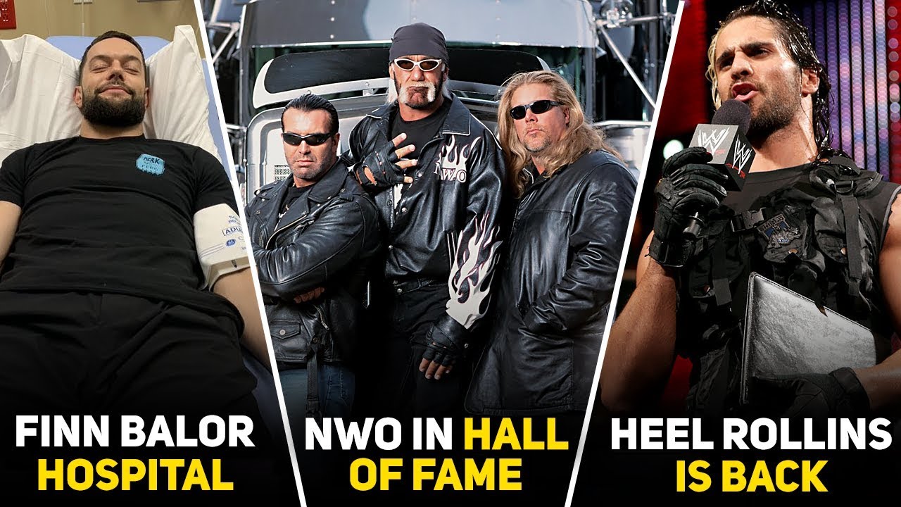 [CRINGE] Finn Balor in Hospital! NWO Going In Hall Of Fame! Heel Rollins Is Back! | WWE News Hindi