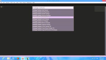 Como instalar Plugins en Sublime Text 2 Septiembre 2013