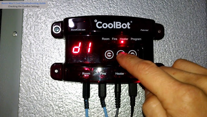 Coolbot Troubleshooting Maintaining Coolbot Performance