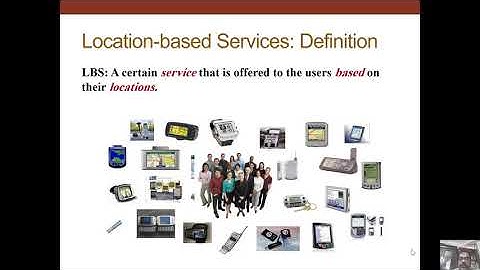 Mobile Computing - Location based services - Lecture 5 part 1