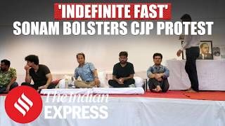 LIVE: Sonam Wangchuk Joins CJP Protest, Begins Indefinite Fast Over Alleged Exam Irregularities