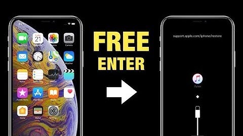 Enter iPhone XS Max, iPhone XS Recovery Mode without Power/Home Button. 1 Click.