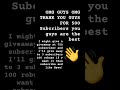 Like and sub