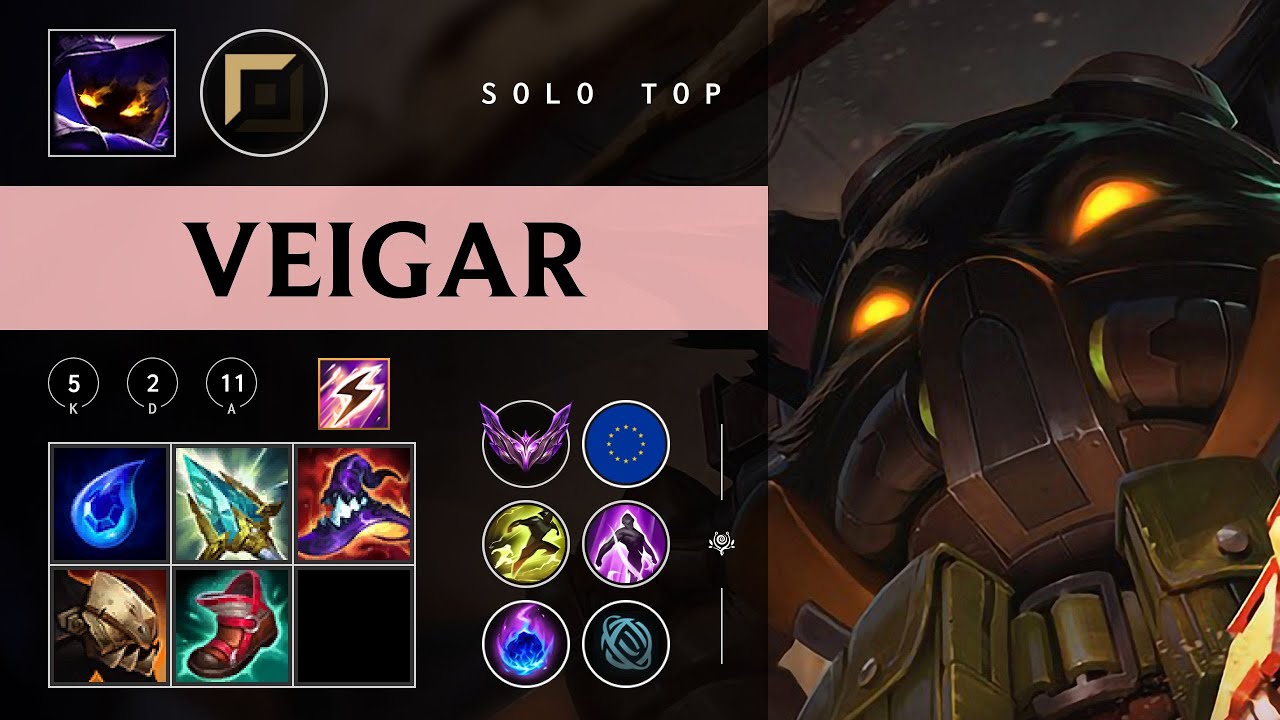Veigar Top vs Fiora - EUW Master Patch 26.01