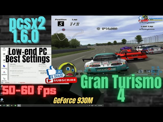Gran Turismo 4 (NTSC) is playable. [HOWTO] Best config to enjoy it.