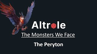 The Peryton - The Monsters We Face in D&D