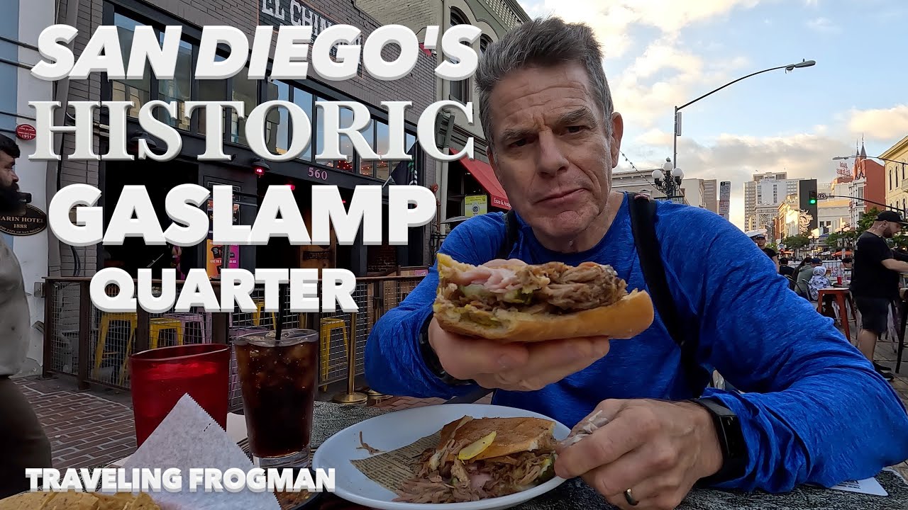 My Incredible walking tour of San Diego's HISTORIC GASLAMP ...