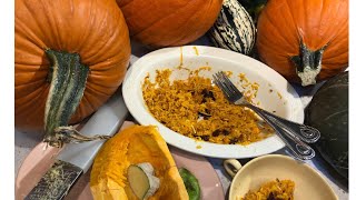 Raw Pumpkin Salad