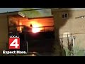 Fire sparks concerns at vacant Detroit apartment complex